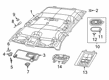 Diagram for 2024 Ram 3500 Dome Light - 7KX281X7AA