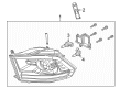 Diagram for 2021 Ram 1500 Classic Headlight - 68324940AD