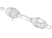 Diagram for 2025 Dodge Hornet Axle Shaft - 68625465AA