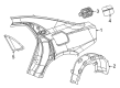 Diagram for Dodge Charger Daytona Mud Flaps - 82219165AA