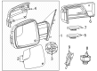 Diagram for 2025 Ram 1500 Car Mirror - 68564307AC