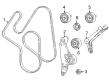 Diagram for 2024 Jeep Gladiator Drive Belt - 5281454AA