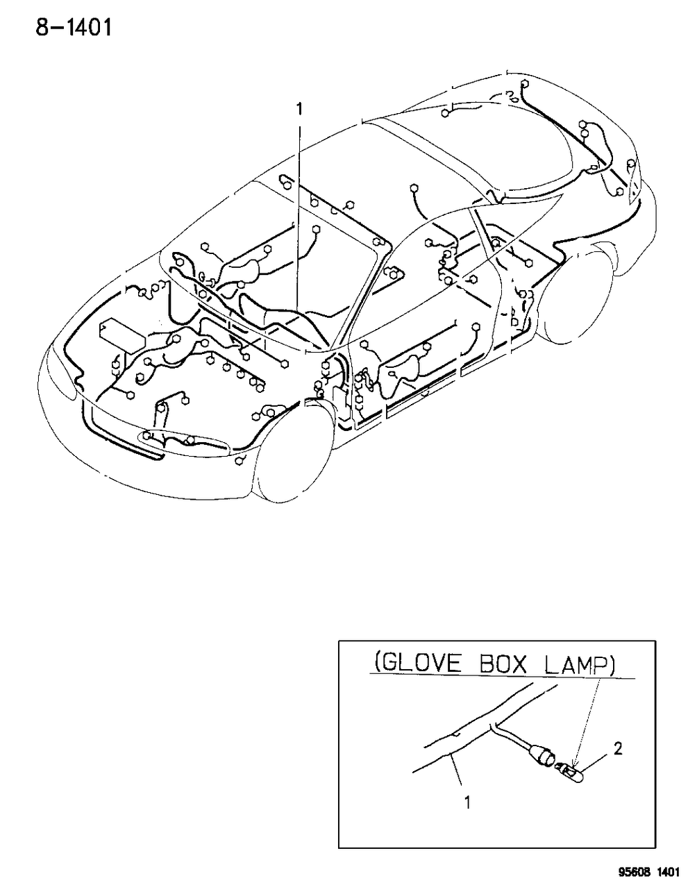 Mopar MR225869 Wiring-Instrument Panel