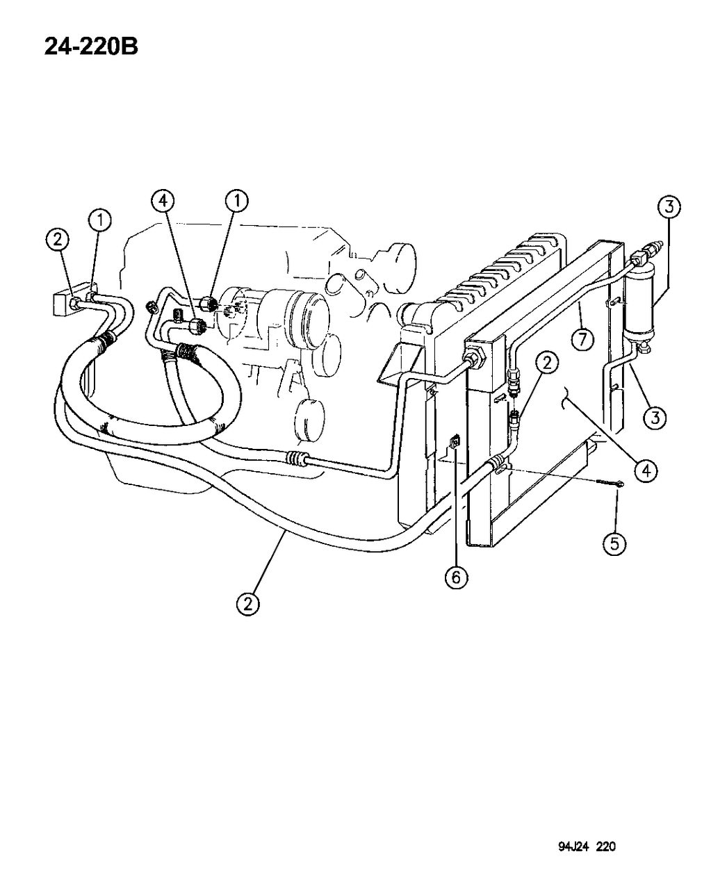 Mopar 55036896 Hose-A/C Discharge