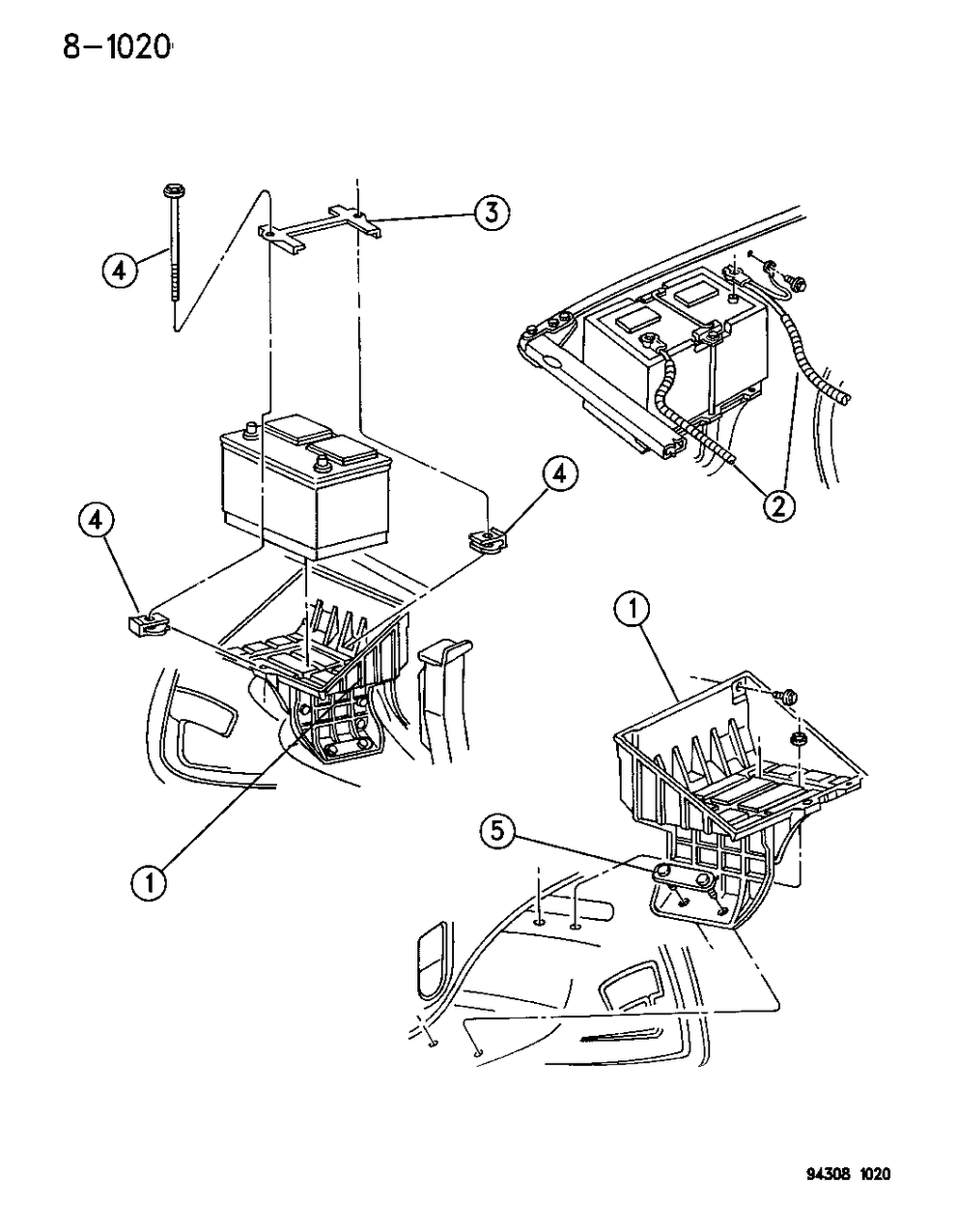 Mopar 56006543 Battery Cable Positive