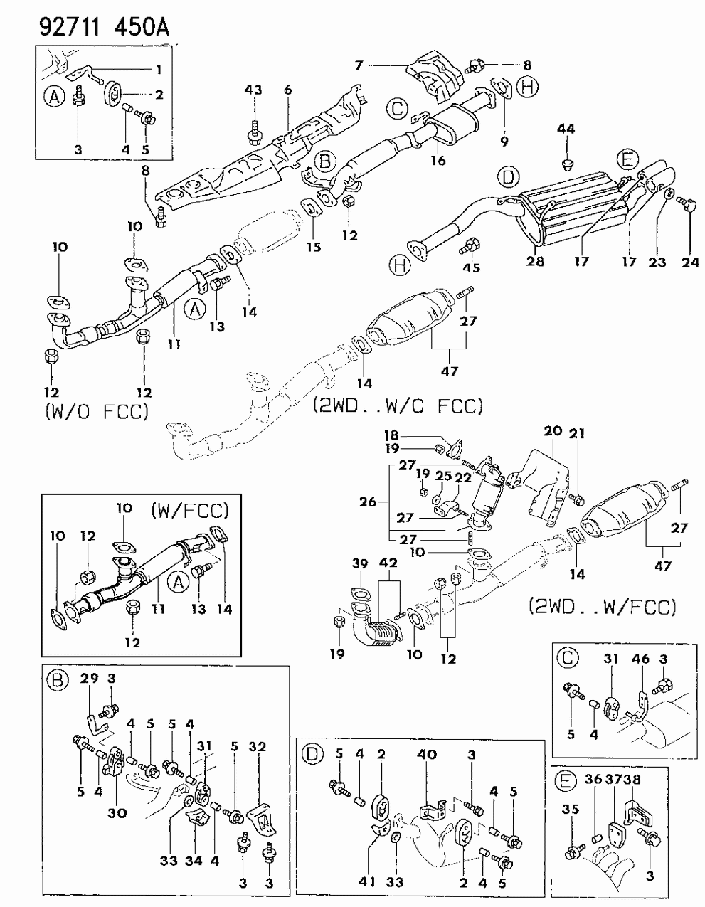 Mopar MF140456 Bolt-Flange