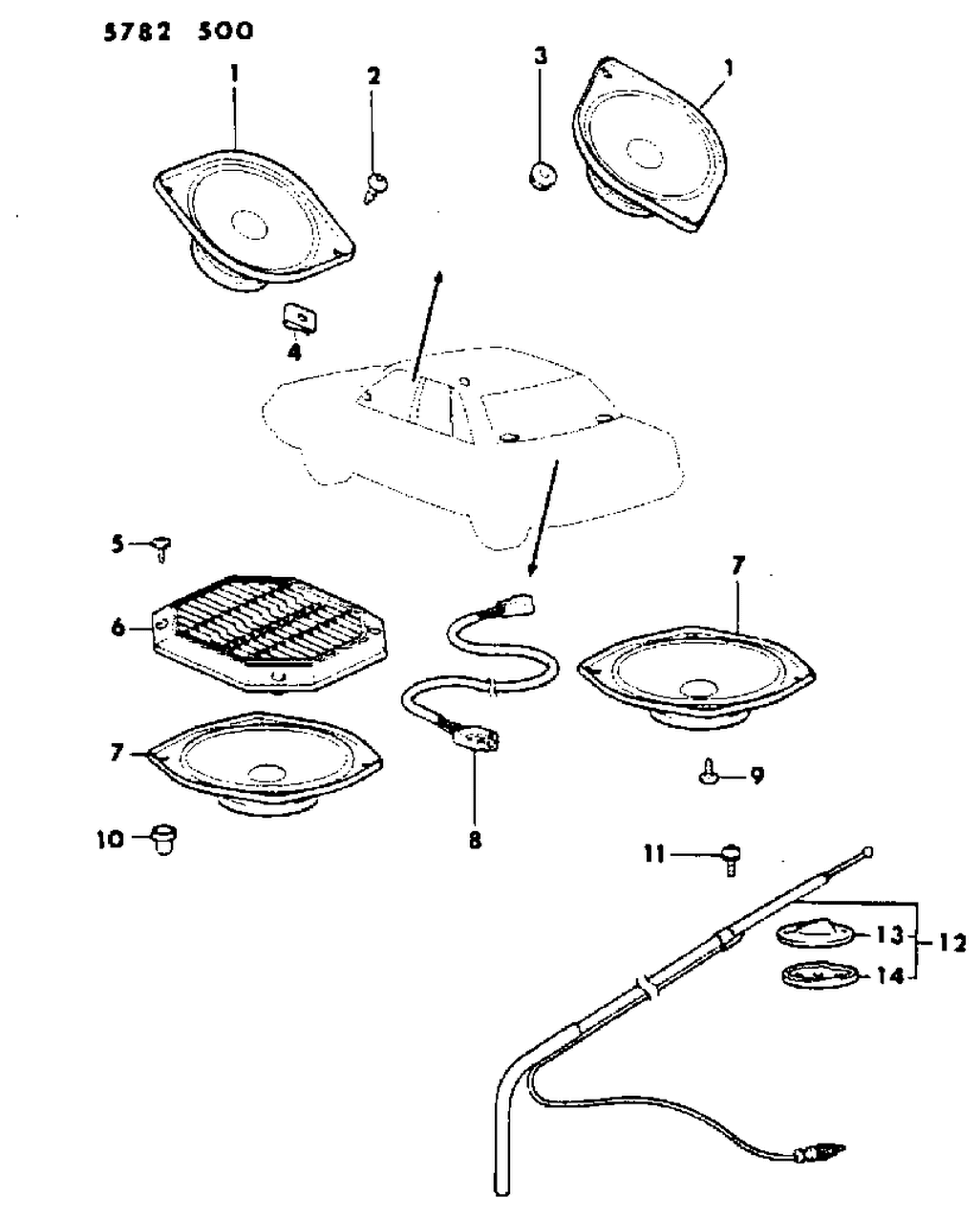 Mopar MF455019 Screw-Cargo Floor Carpet