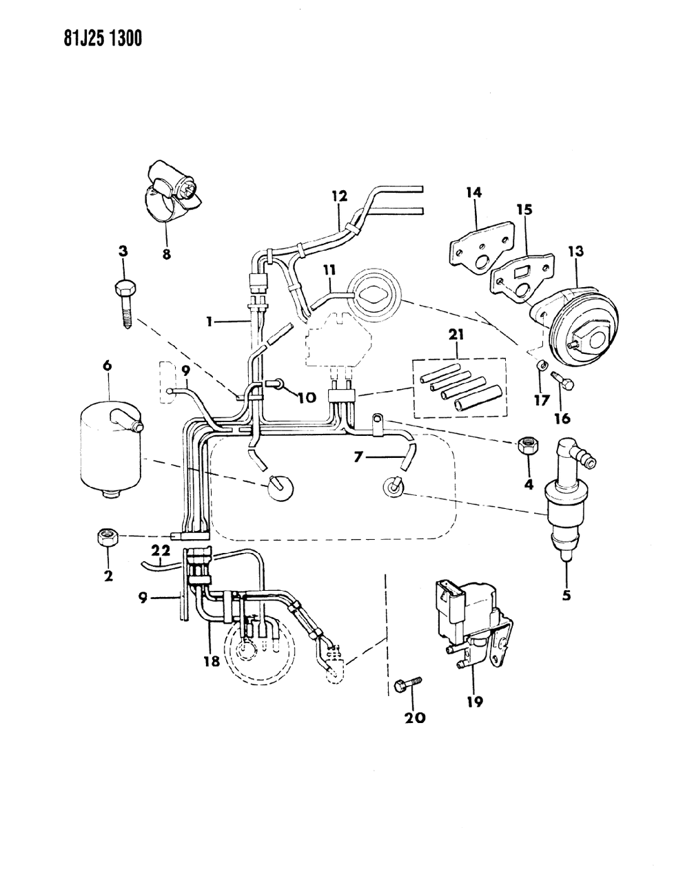 Mopar J8132309 Valve-PCV