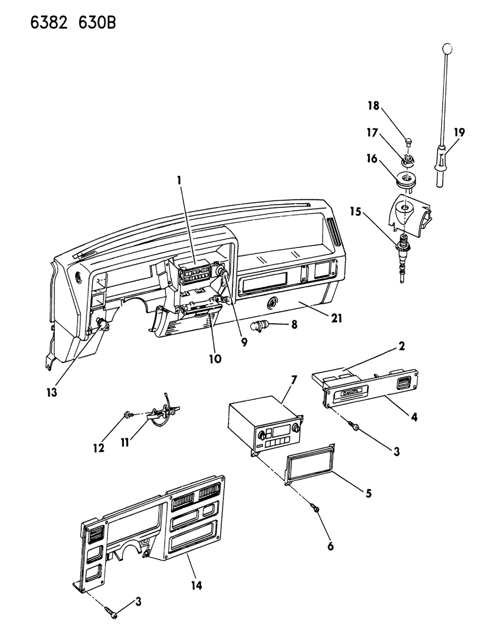 Mopar 4359103 Bezel-Instrument Panel RH (WOODGRAIN) 4359103 Mopar Bezel-Instrument Panel RH (WOODGRAIN)