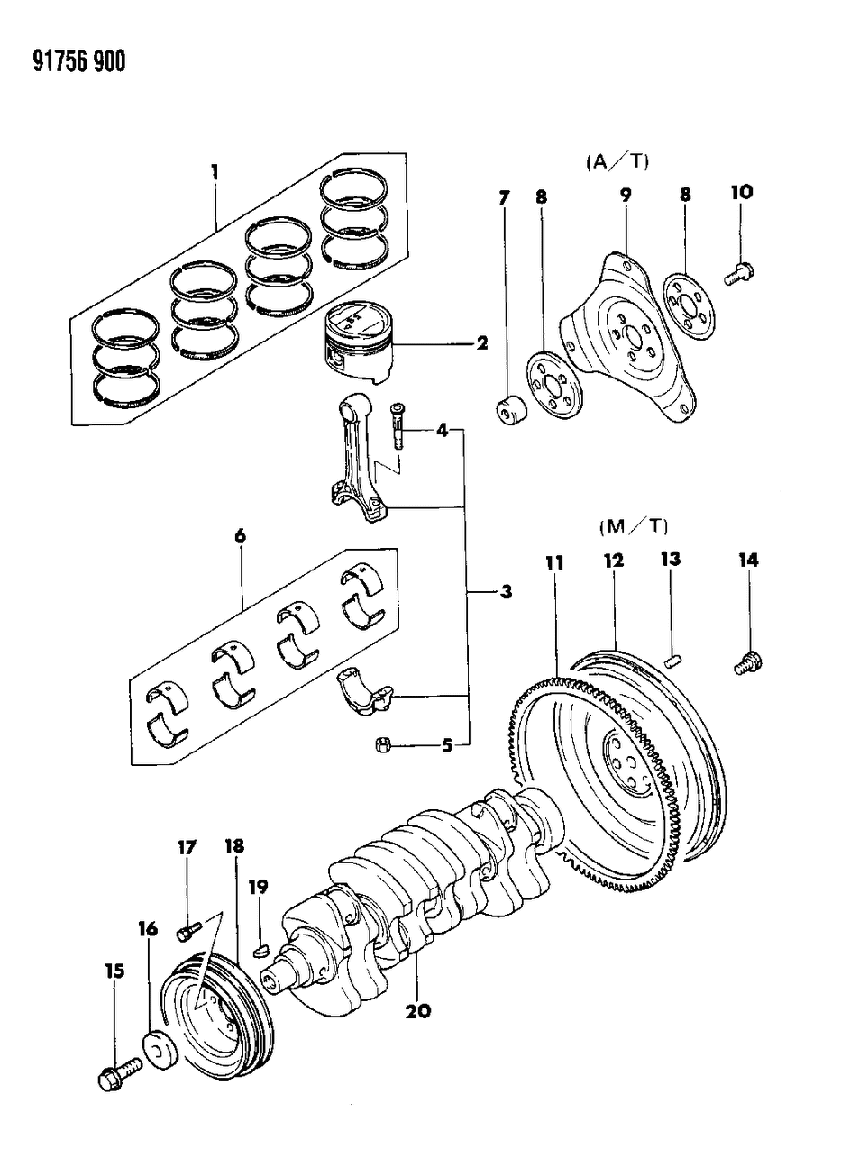 Mopar MD125890 Pulley