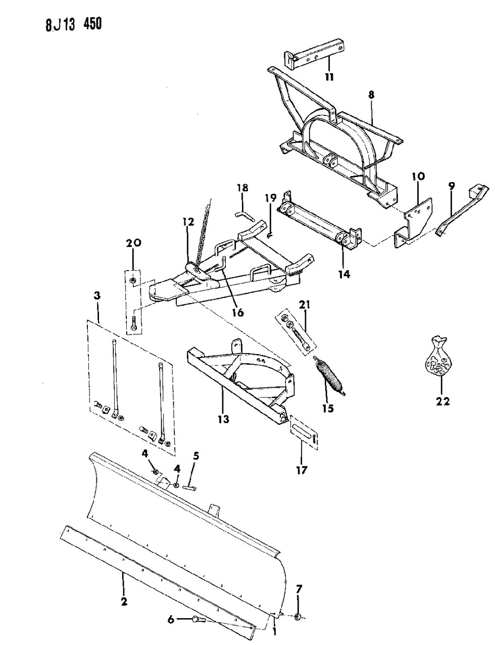 Mopar J2013003 3003 Pin-Shear