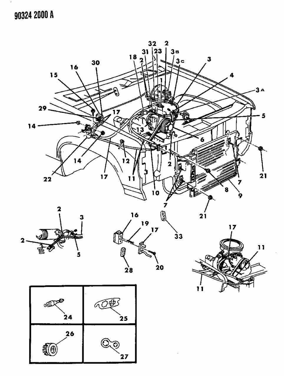 Mopar 56004239 Plate-Mounting To COMPR(Suction)