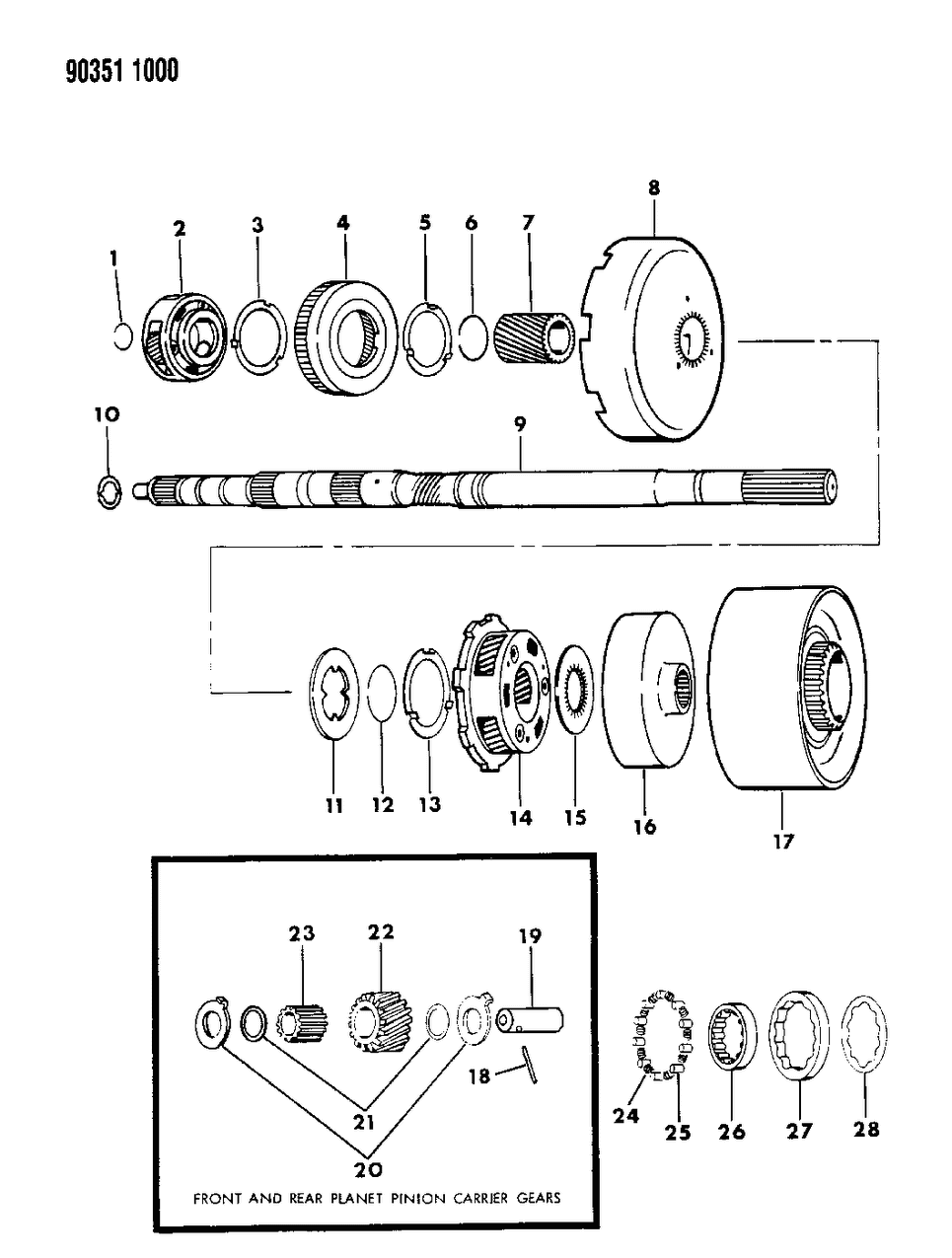 Mopar 4617560 Shaft-Assembly-Trans Output