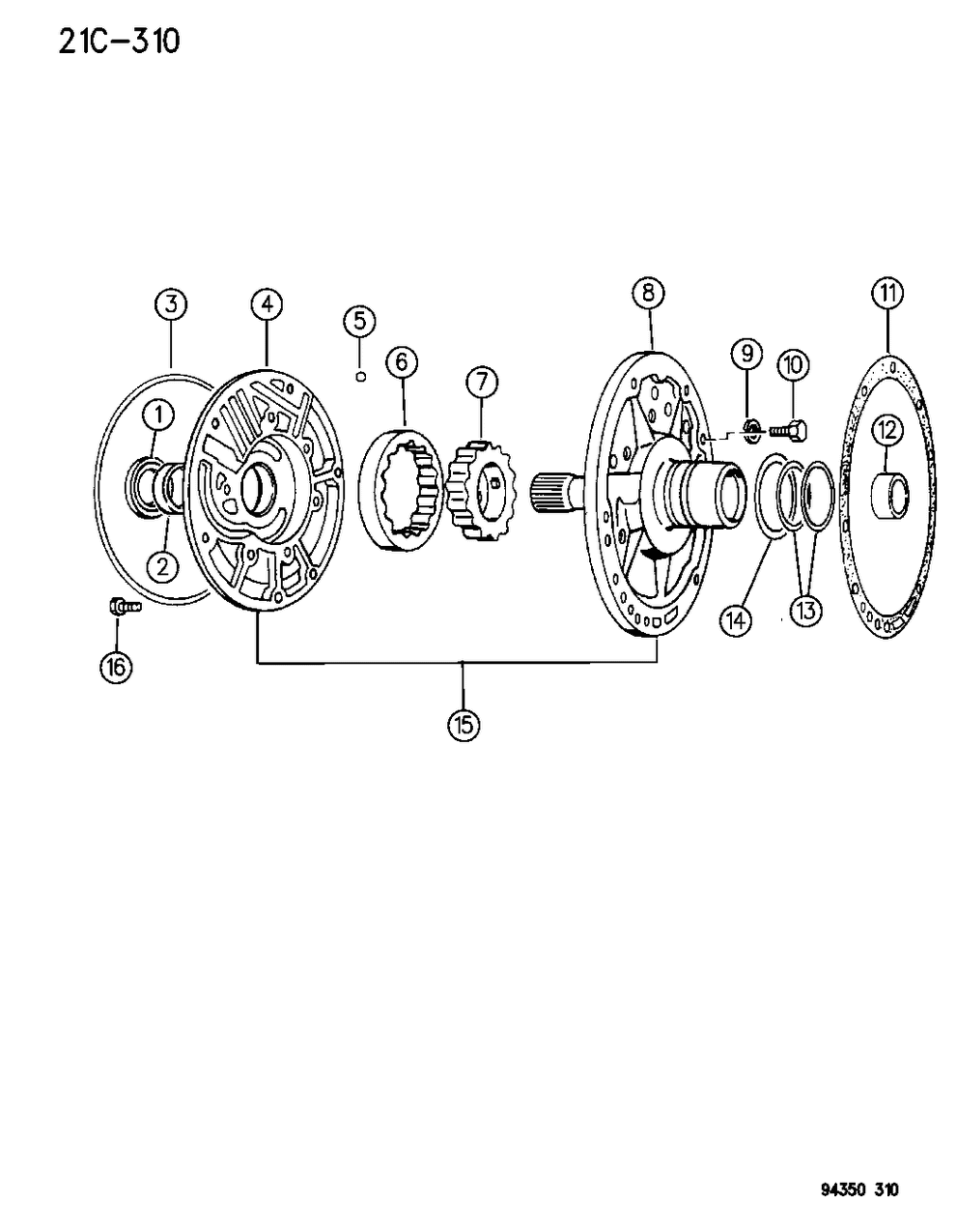 Mopar 4773241 Oil Pump-Pump - Trans Oil Pump Housing