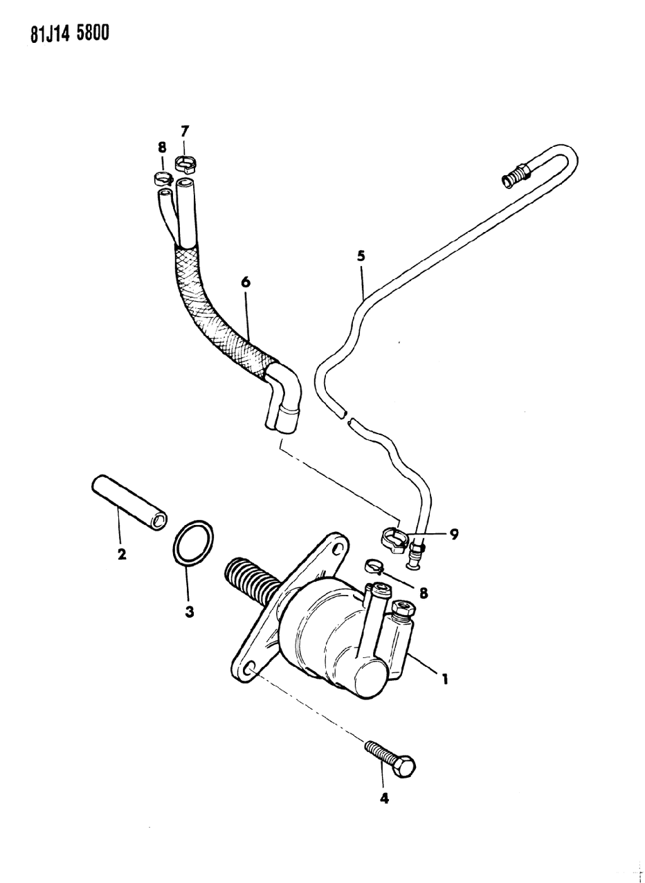 Mopar 83502715 Fuel Pump