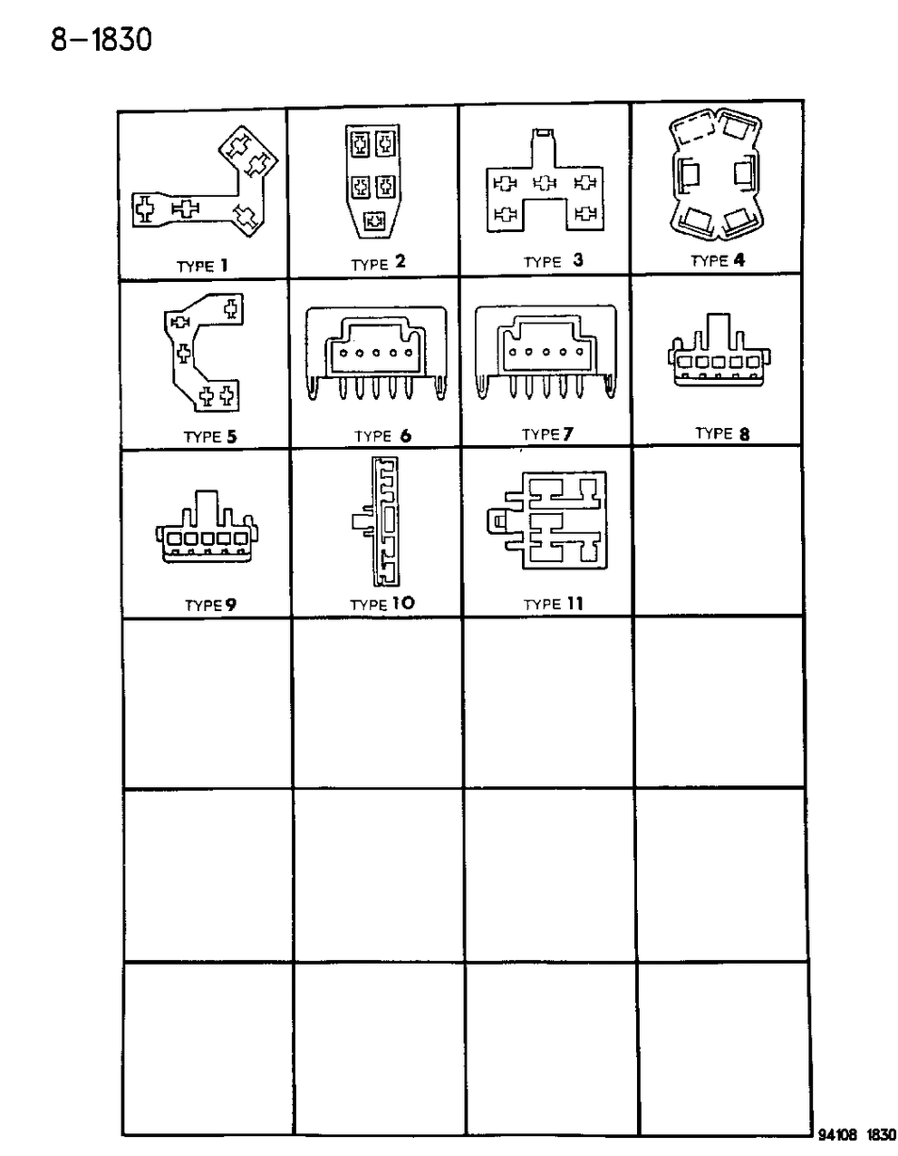 Mopar 4362324 INSULATOR HTR Wiring