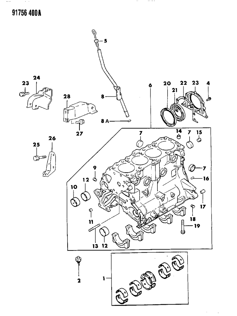 Mopar MD124782 Guide Engine Oil Level Gauge