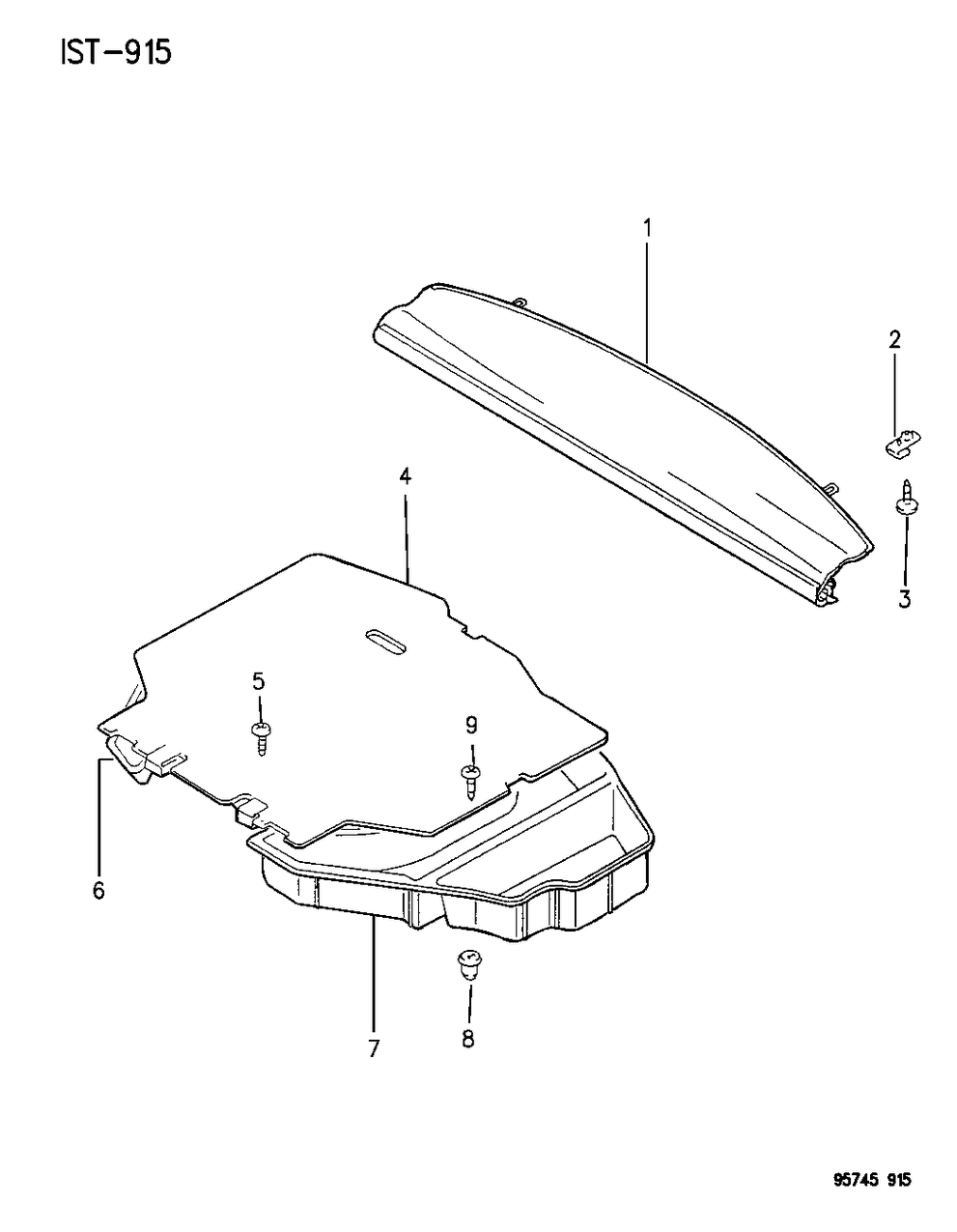 Mopar MR751660 Panel-Rr