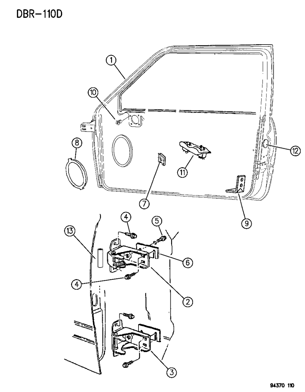 Mopar 55023571 Door-Door Outer