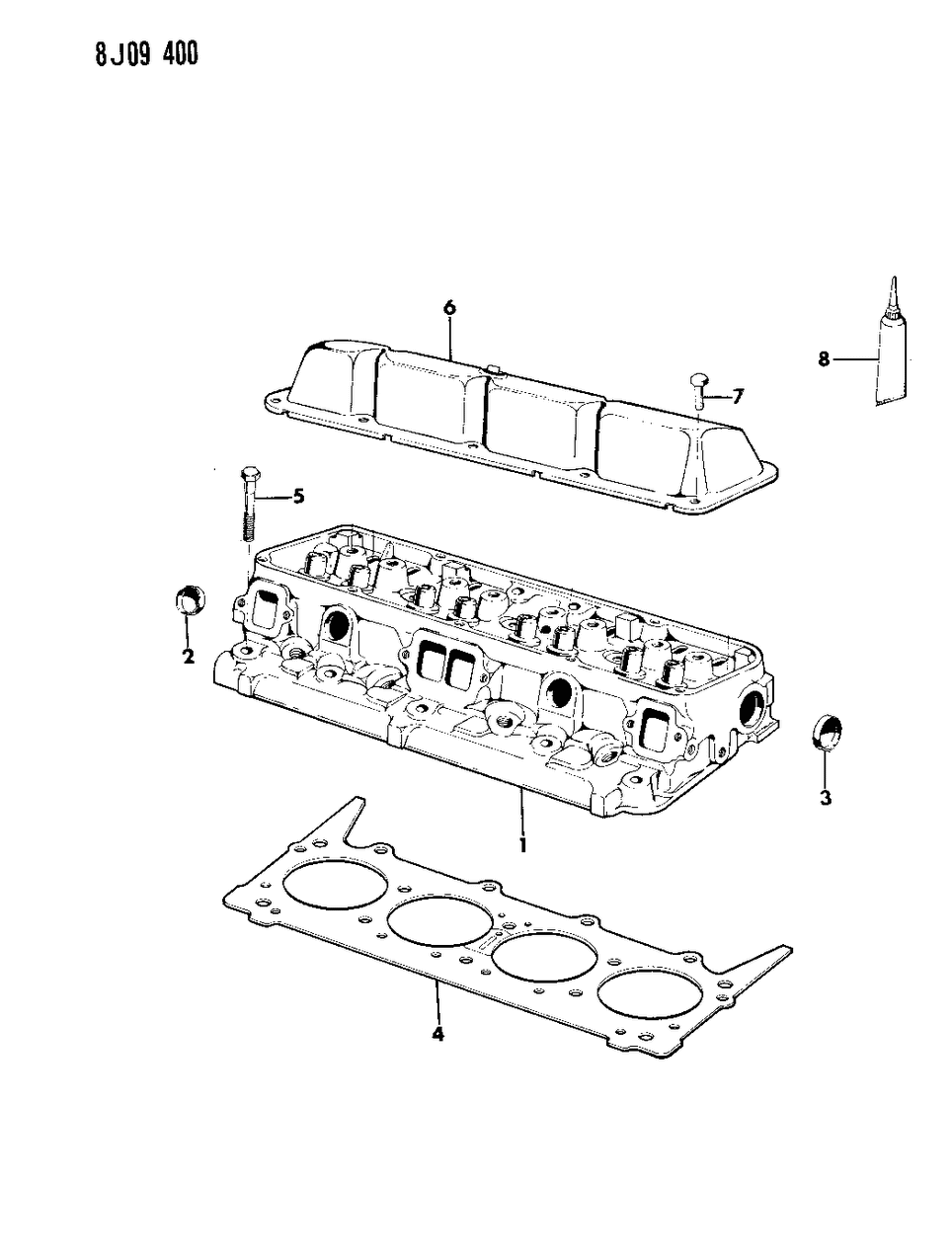 Mopar J3227352 Gasket