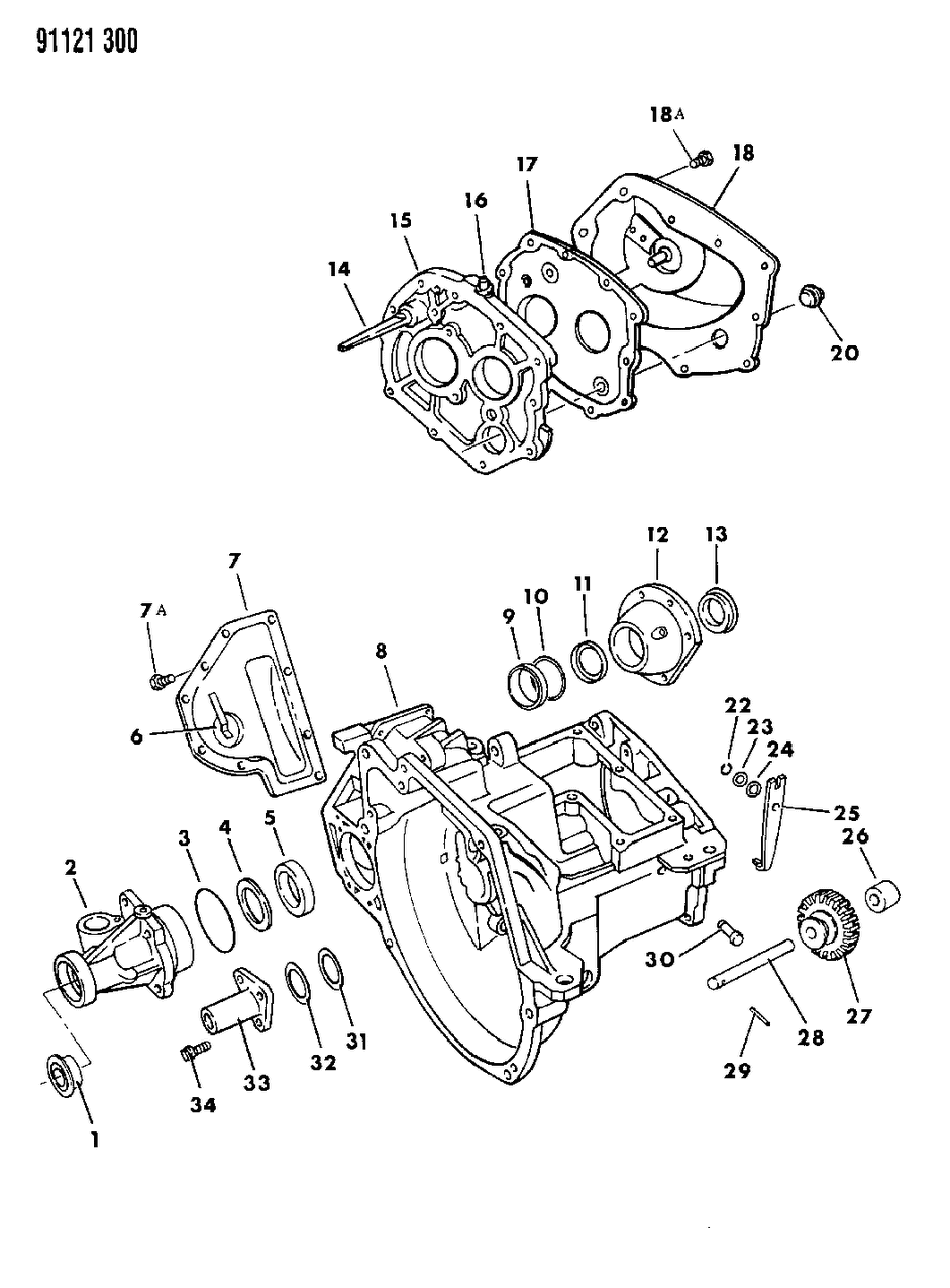 Mopar 4531540 Gear Trans Rev IDLER