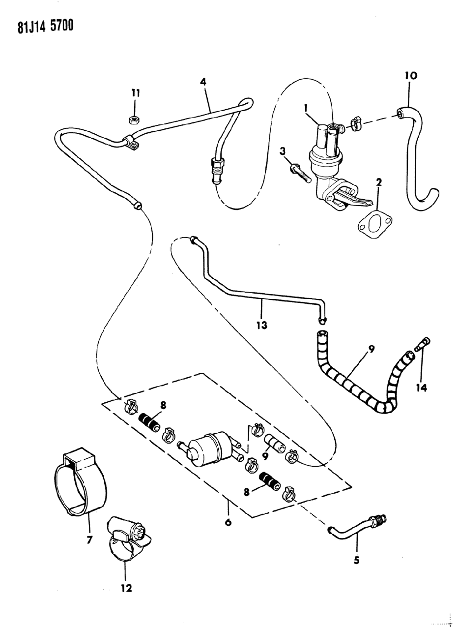 Mopar 53002567 Tube Fuel Supply