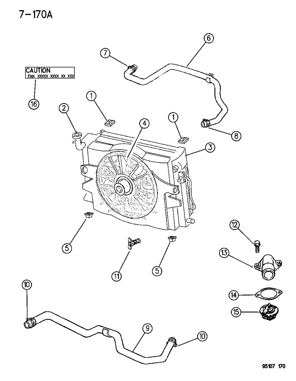 Mopar 4546535 Rad Inlet Hose