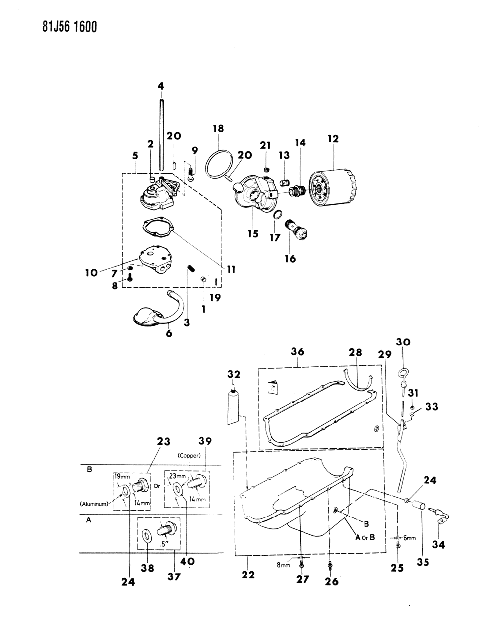 Mopar 83501898 Seal-Engine Oil Pan Rear