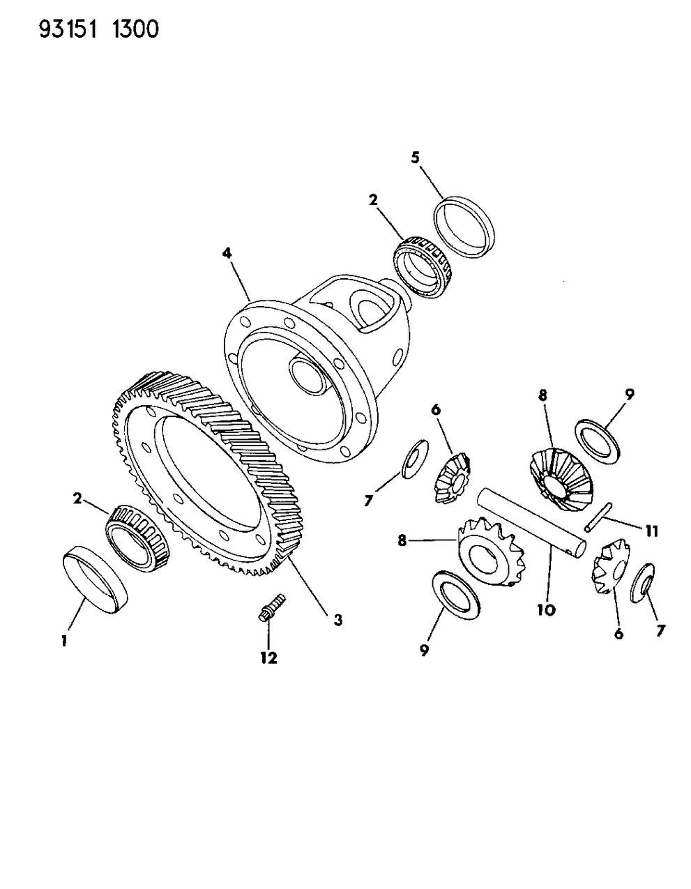 Mopar 4348921 Atx Final Drive (60T)