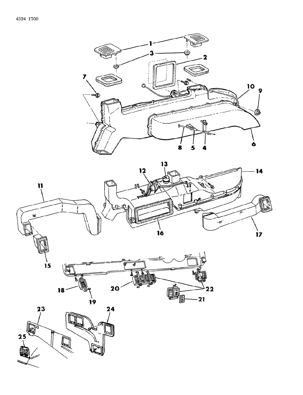 Mopar 4114730 Cable Heater Cont Mode