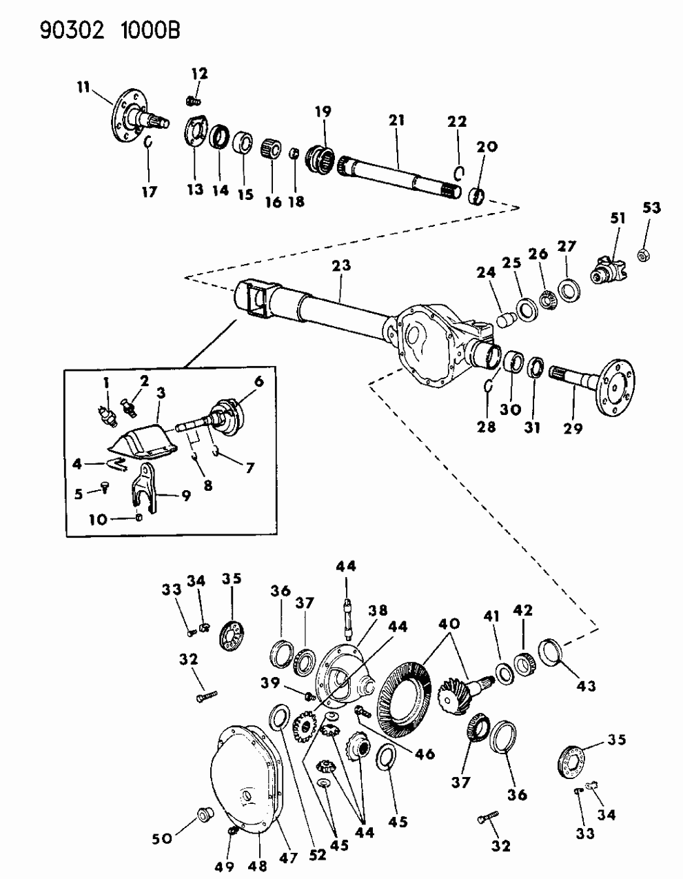 Mopar 4338591 Cover Front Axle Carrier