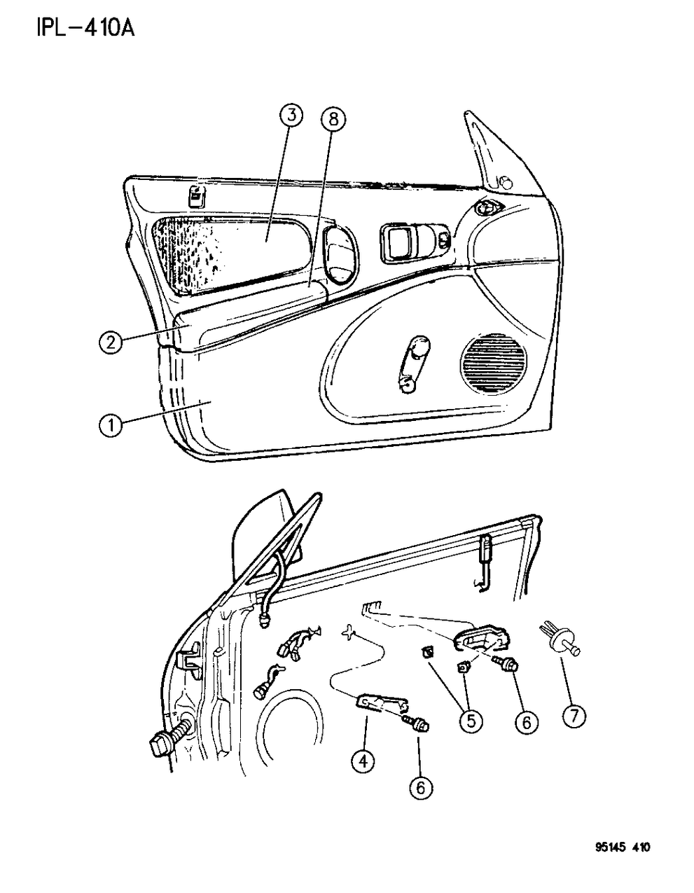 Mopar FC77PD5 Door Panel Armrest