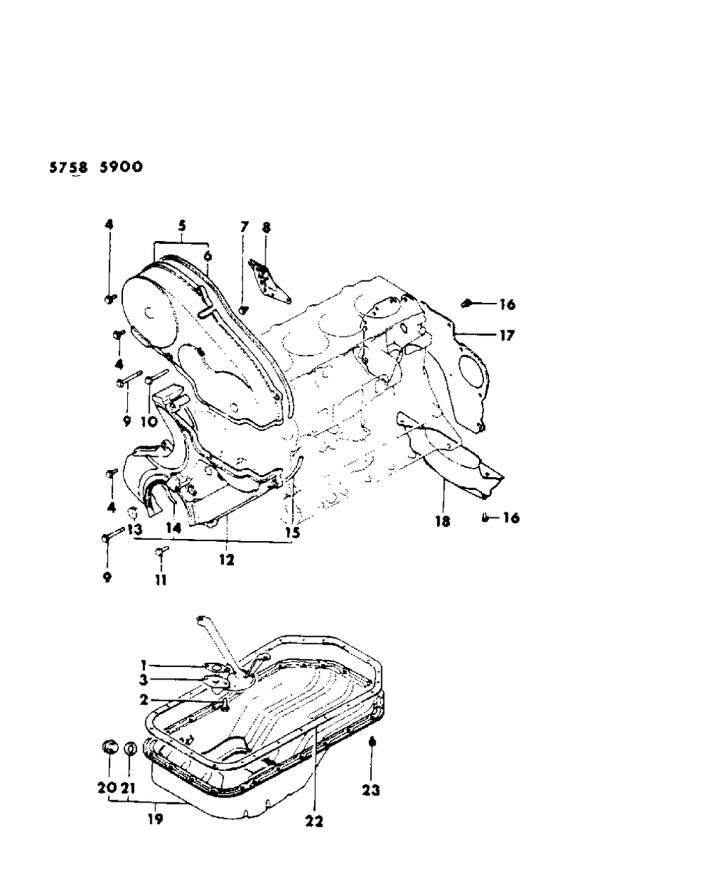 Mopar MD004708 Cover-FLYWHEEL Housing