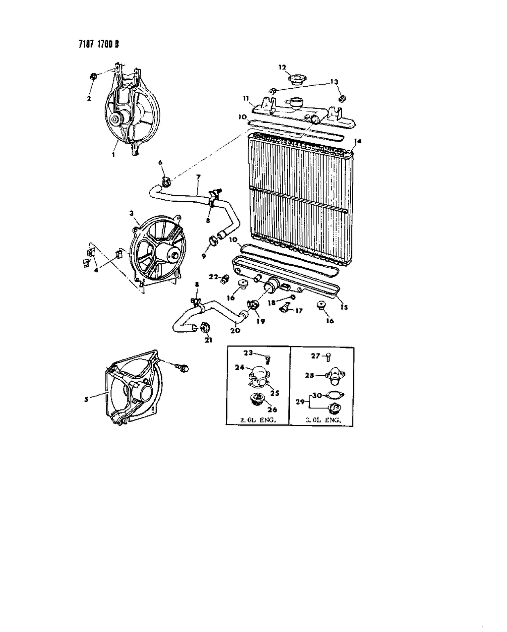 Mopar 4401103 Radiator Fan