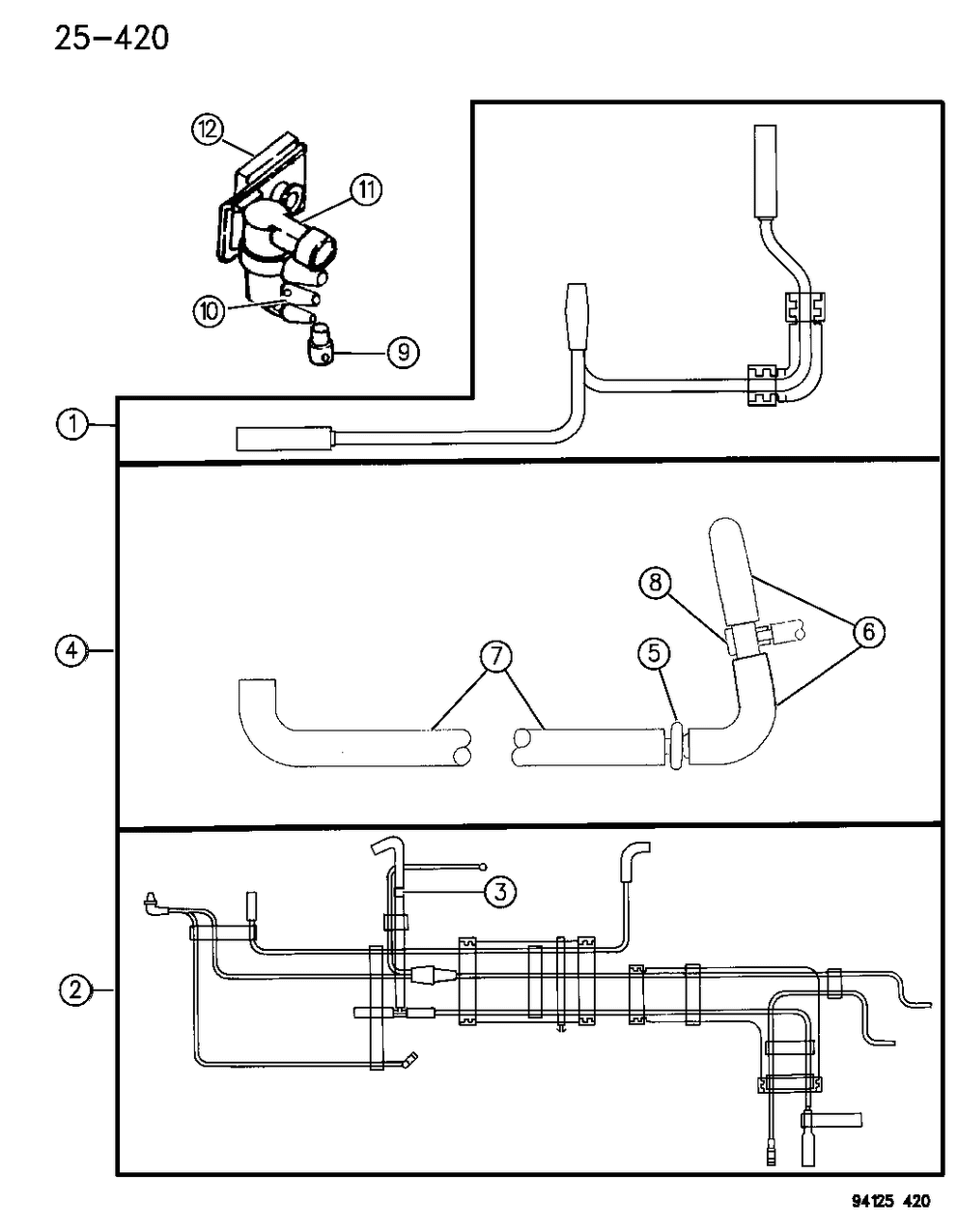 Mopar 4669345 Harness-Emission Cont Vapor Tube