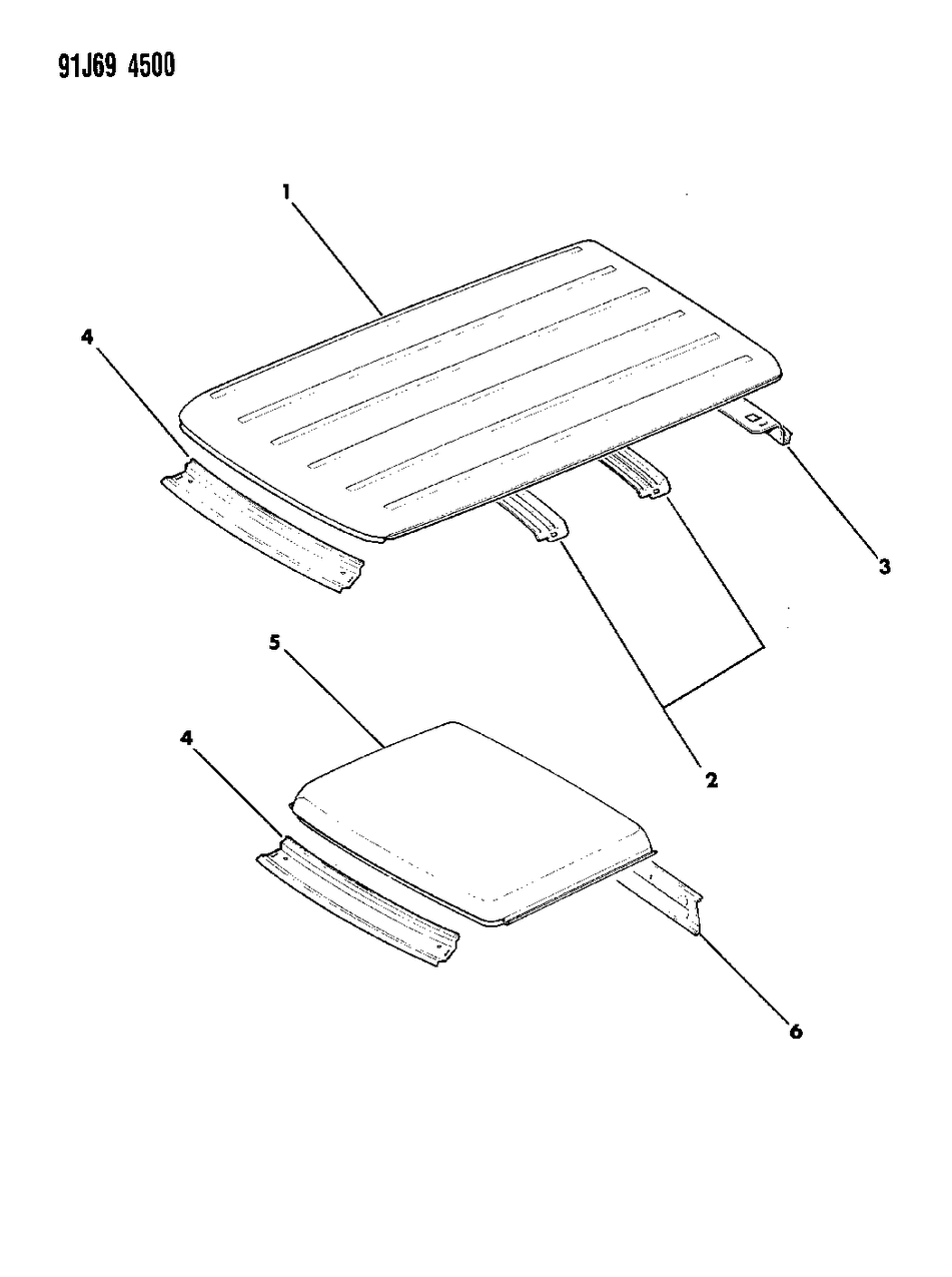 Mopar 55254638 Roof-Roof