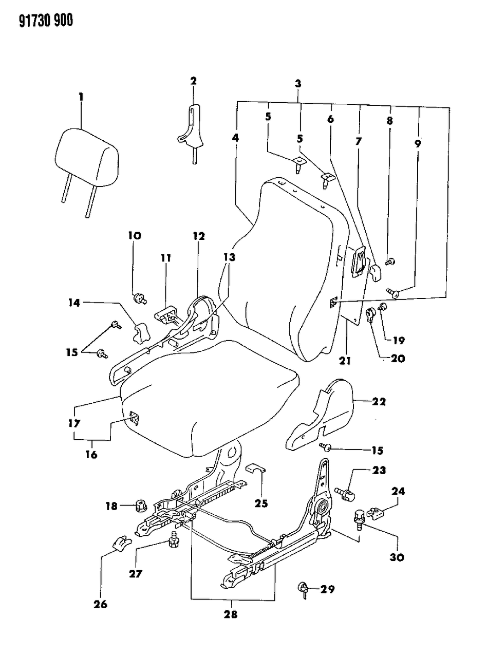 Mopar MS240596 Bolt