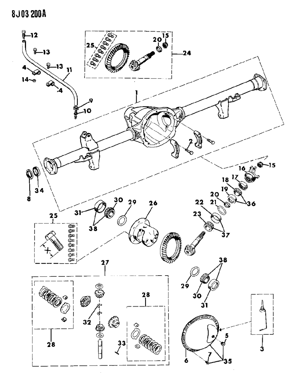 Mopar 83500263 Cover Rear Axle Differential