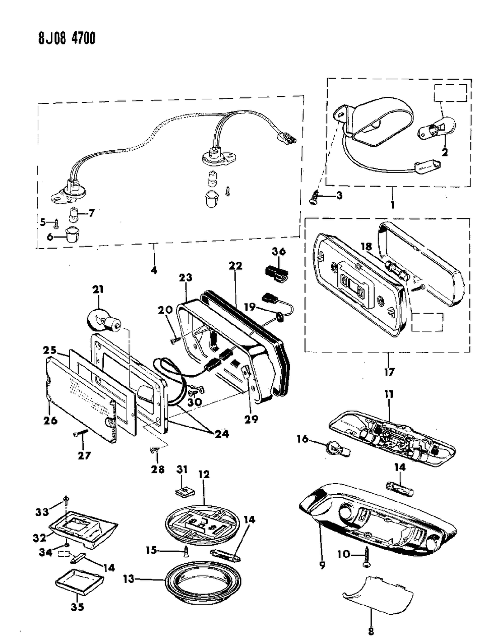 56002715 Mopar Rear Cargo Charcoal