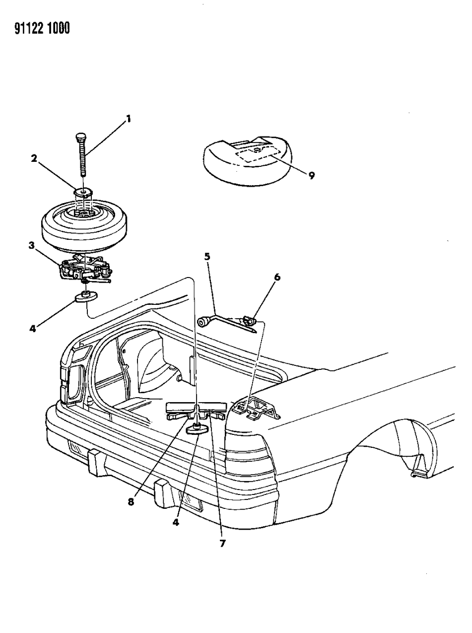 Mopar 4416086 Retainer