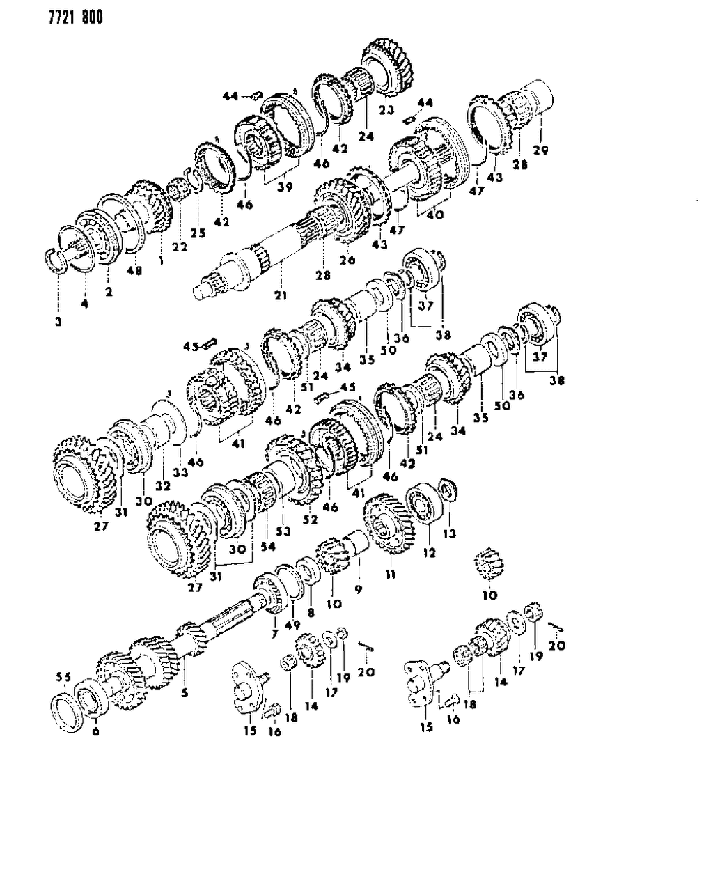 Mopar MD712965 Bearing-Bearing,M/T Rev Idle