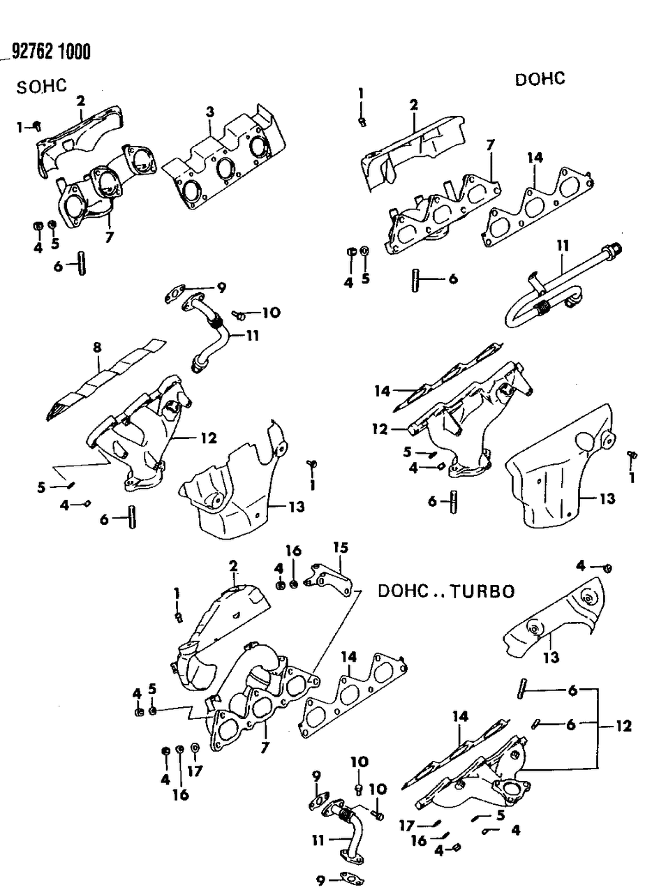 Mopar MD302122 Exhaust Manifold