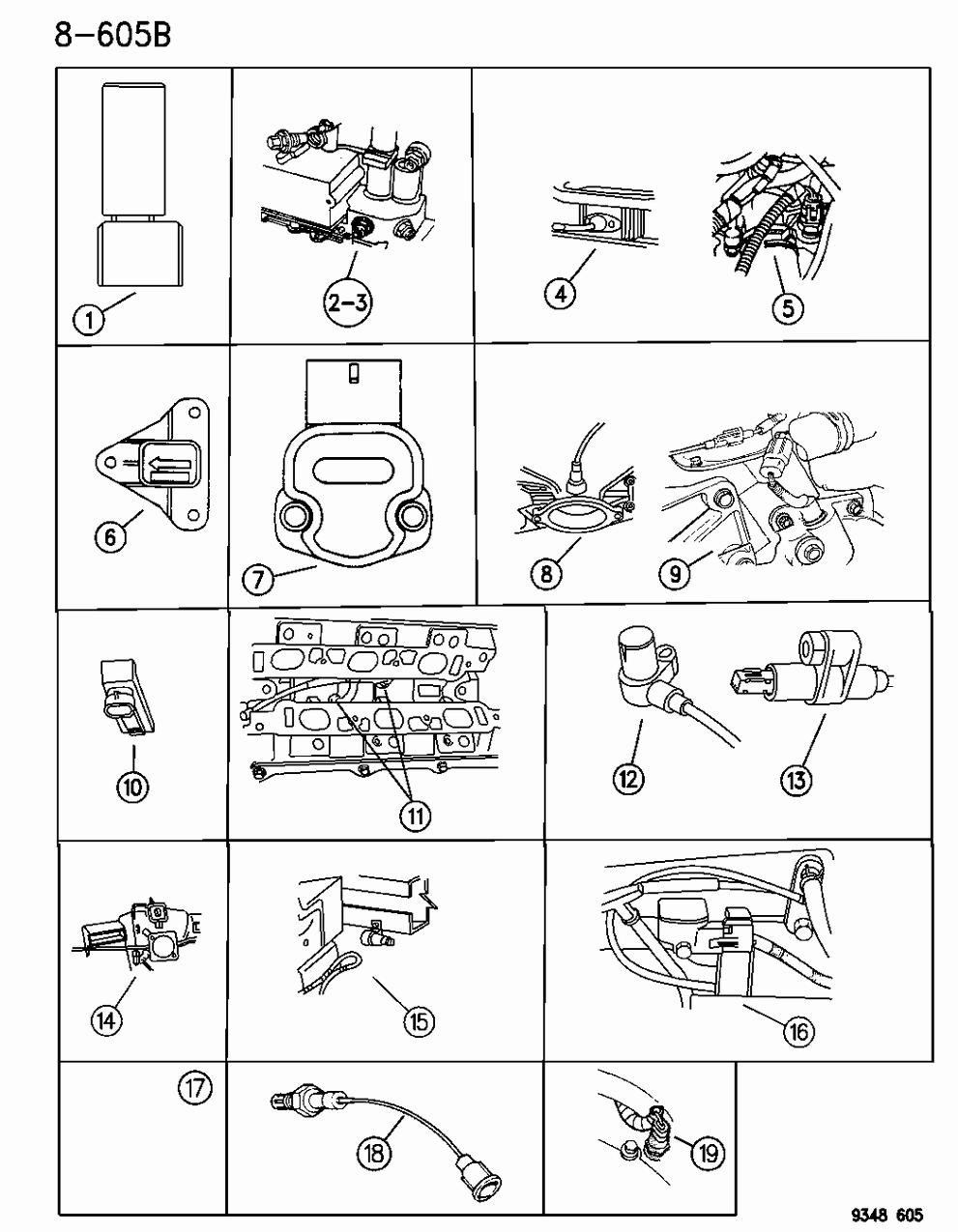 Mopar 4609006 Sensor-CAMSHAFT