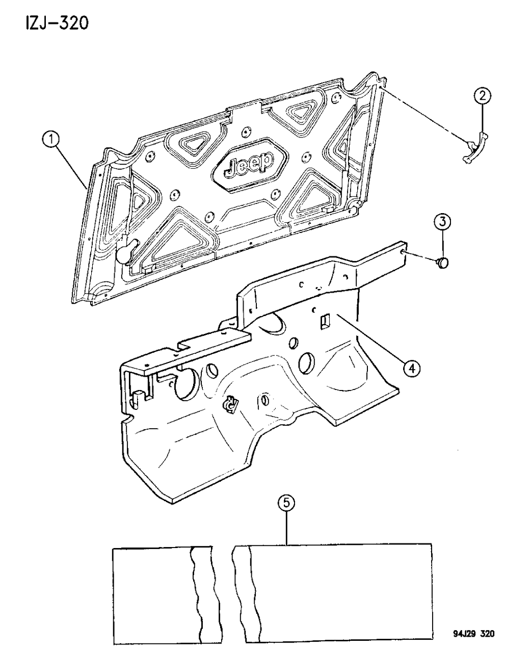 55216107 Mopar WASHER-CLUTCH, G/SHFT, TRANS, T/CA