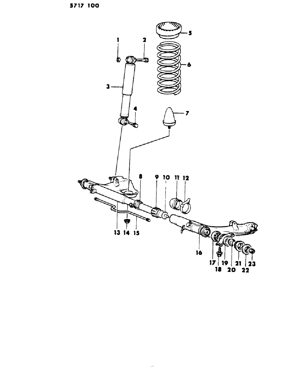 Mopar MB242818 ABSORBER-REARENERGY