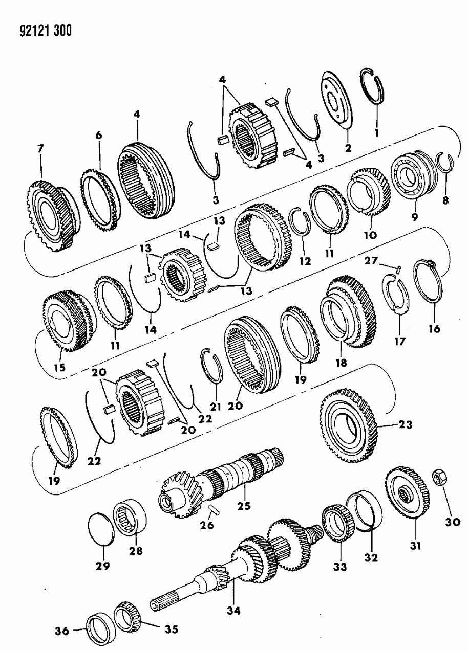 Mopar 4531812 Gear 2ND Speed