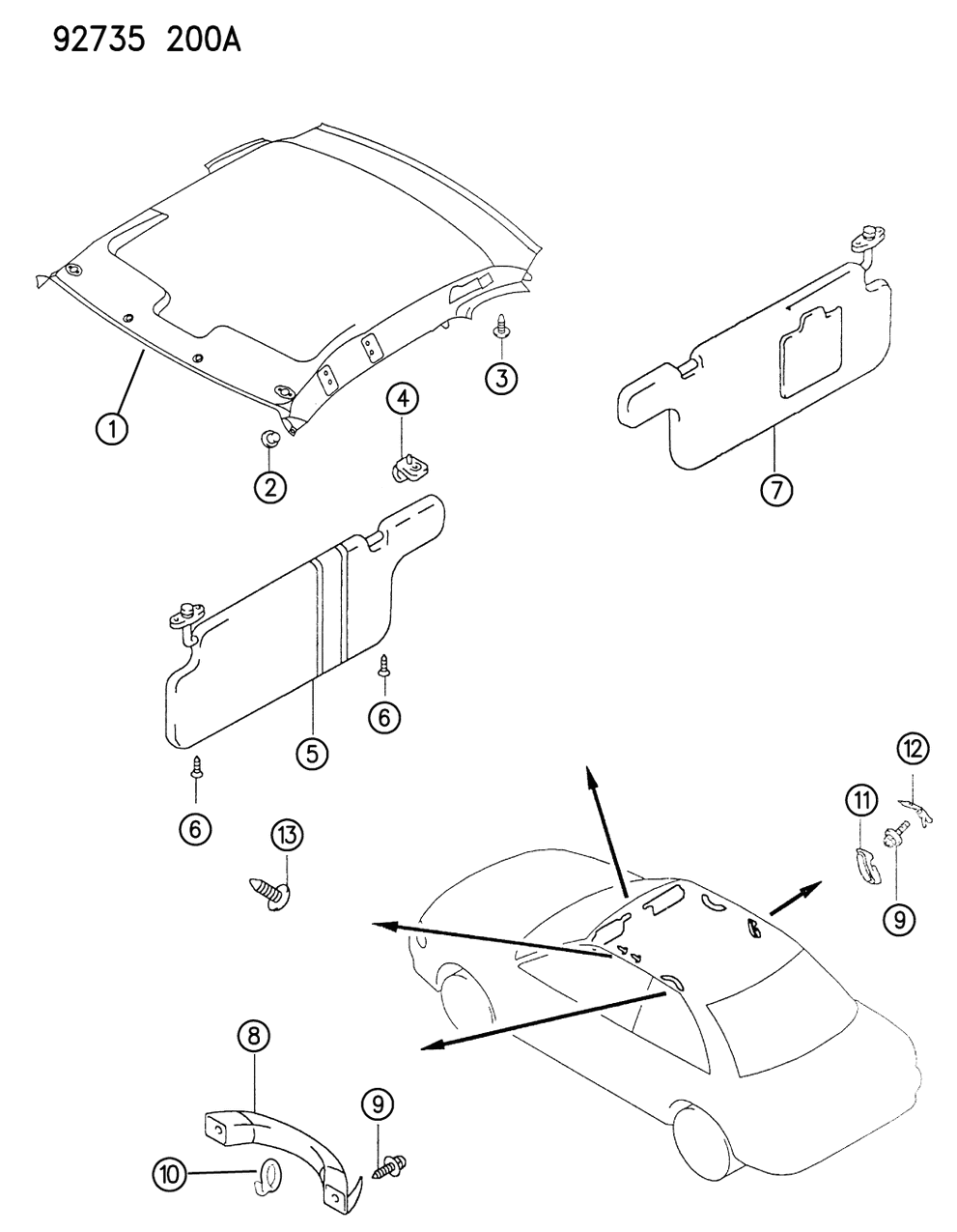 Mopar MB797766 Strap