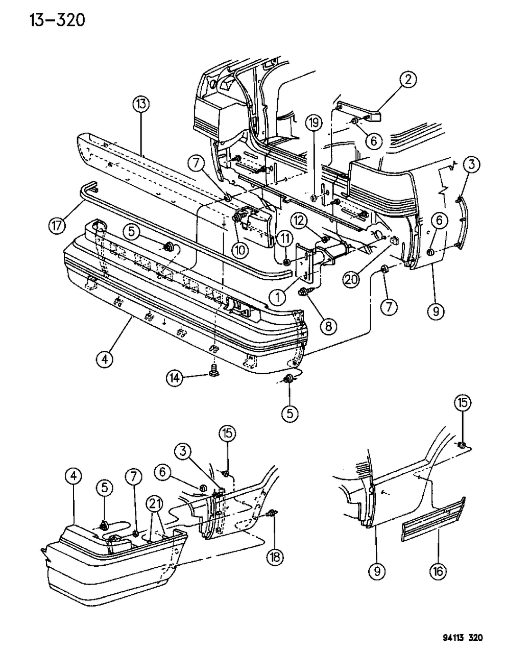 Mopar DF72MFA Rear APERT Panel