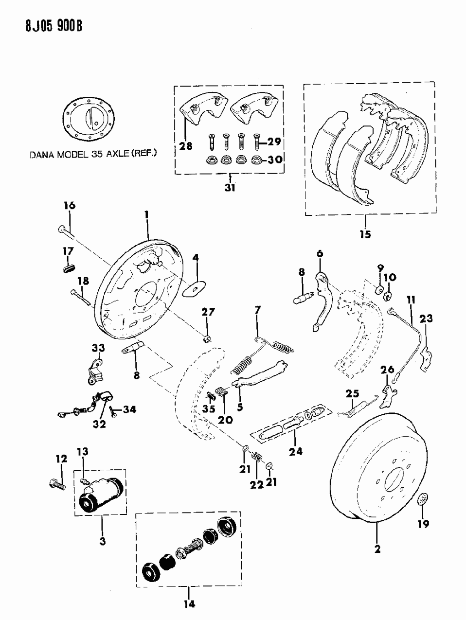 Mopar J3201032 Plate-Brake Shoe Guide