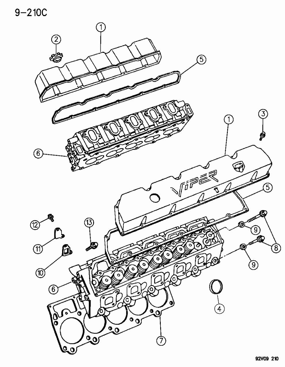 Mopar 5245632 Washer-Cylinder Head